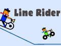 Igra Line kolesar spletu