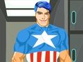 Igra Obleka Captain America  spletu