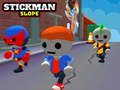 Igra Stickman Slope spletu