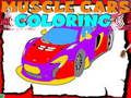 Igra Barvanje Muscle Cars  spletu