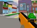 Igra Zumbie Blocky Land 2022 spletu