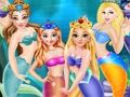 Igra Obleka princese sirene  spletu