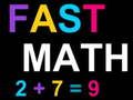 Igra Hitra matematika  spletu