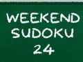 Igra Vikend Sudoku 24  spletu