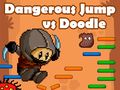 Igra Nevaren skok proti Doodlu  spletu