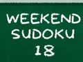 Igra Vikend Sudoku 18  spletu