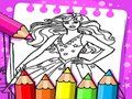 Igra Pobarvanka Barbie  spletu