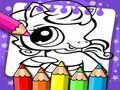 Igra Pobarvanka Littlest Pet Shop  spletu