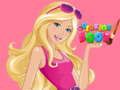 Igra Pobarvanka za Barbie  spletu