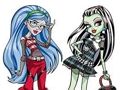 Igra Pobarvanka za Monster High  spletu