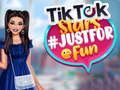 Igra Tiktok Stars #justforfun spletu