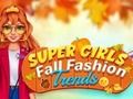 Igra Jesenski modni trendi Super Girls  spletu