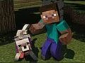 Igra Minicraft: Steve in Wolf Adventure spletu
