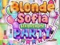 Igra Blondinka Sofia Ostani doma  spletu