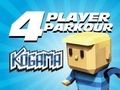 Igra Kogama: Parkour za 4 igralce  spletu