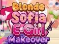 Igra Blondinka Sofia: E-Girl preobrazba  spletu
