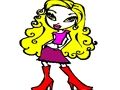Igra Enostavno barvanje Bratz  spletu