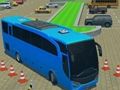 Igra Simulator parkiranja avtobusov  spletu