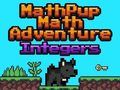 Igra Mathpup Math Adventure Integers spletu