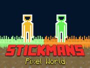 Igra Stickmans Pixel World spletu