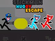 Igra Stickman Huggy pobeg spletu