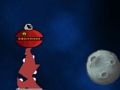 Igra 2D Asteroid Dodge spletu