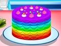 Igra Kuhanje mavrične torte  spletu