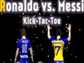 Igra Messi proti Ronaldu Kick Tac Toe  spletu