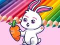 Igra Pobarvanka: Zajec Pull Up Carrot  spletu