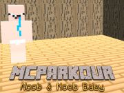 Igra MCParcour Noob & Noob Baby  spletu