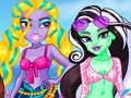 Igra Zabava na plaži Monster High  spletu