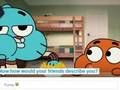 Igra Ste Gumball ali Darwin?  spletu