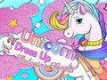 Igra Pobarvanka Unicorn Dress Up  spletu