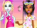 Igra Poletne počitnice Monster Girls  spletu