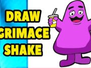 Igra Grimace Shake: Nariši in zbriši  spletu