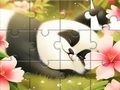 Igra Sestavljanka: Speča panda  spletu