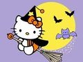 Igra Pobarvanka: Kitty Halloween  spletu