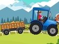 Igra Dostava s traktorjem  spletu