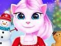 Igra Igra Cat Girl Christmas Decor  spletu
