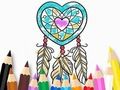 Igra Pobarvanka: Heart Dreamcatcher  spletu