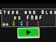 Igra Steve in Alex proti Fnafu  spletu