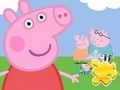 Igra Sestavljanka: Peppa z družino  spletu