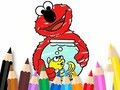 Igra Pobarvanka: Elmo novi prijatelj  spletu