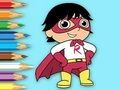 Igra Pobarvanka: Super-Ryan  spletu