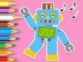 Igra Pobarvanka: Robotski ples  spletu