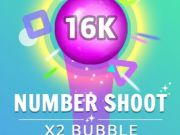 Igra Number Shoot x 2 mehurček  spletu