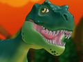 Igra Dino Run: Lava spletu