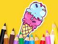 Igra Pobarvanka: Cool Ice Cream  spletu
