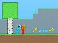Igra Ogenj in voda Stickman  spletu