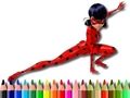 Igra Back To School Lady Bug Barvanje  spletu